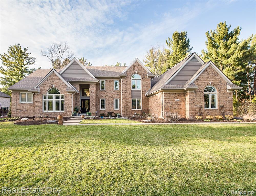 5350 Hidden Pines Drive, Brighton, MI 48116 — front exterior