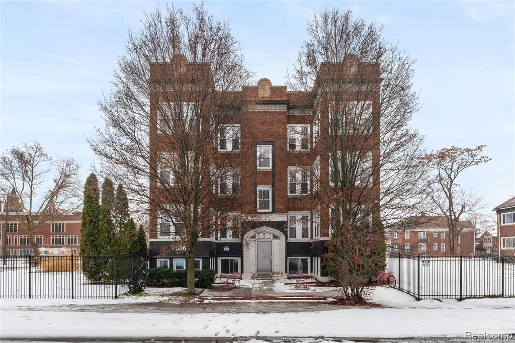 7536 #1 Dunedin Street, Detroit, MI 48206 — front exterior