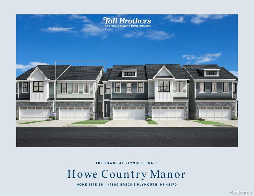 41580 Breck, Plymouth, MI 48170 — front exterior