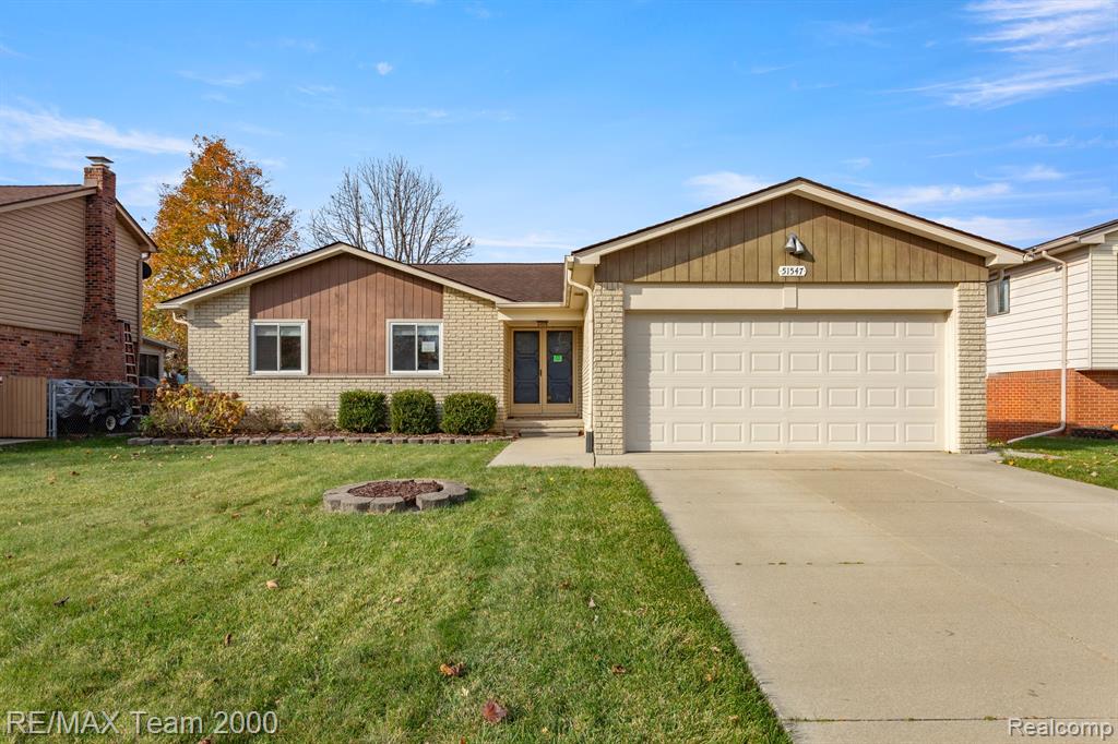 51547 SALVATORI Drive, Chesterfield, MI 48047 — front exterior