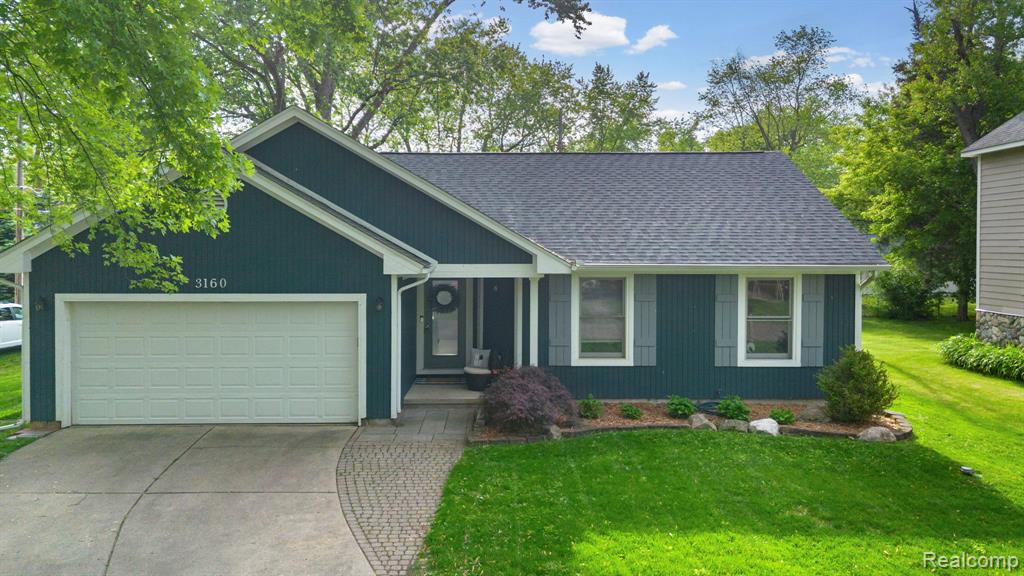 3160 Mandrake Street, Commerce Twp, MI 48382 — front exterior