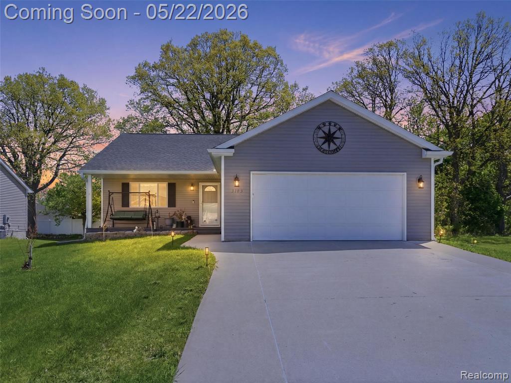 3145 Dahlia Drive, Burton, MI 48519 — front exterior