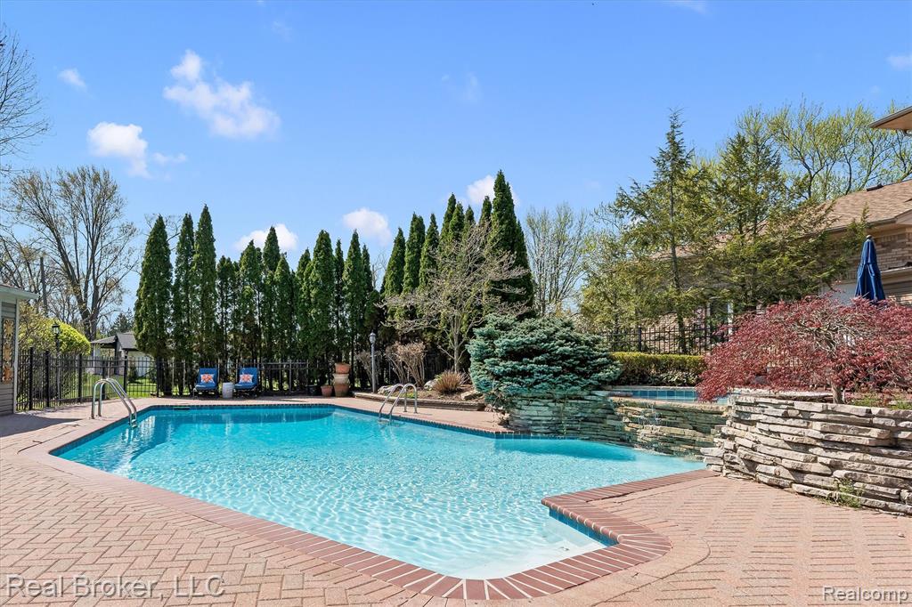 View of pool with patio surround