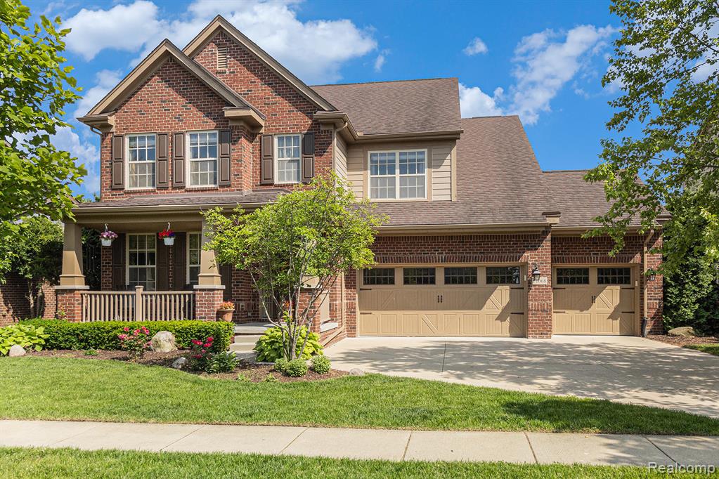 51068 Upland View Street, Canton, MI 48188 — front exterior