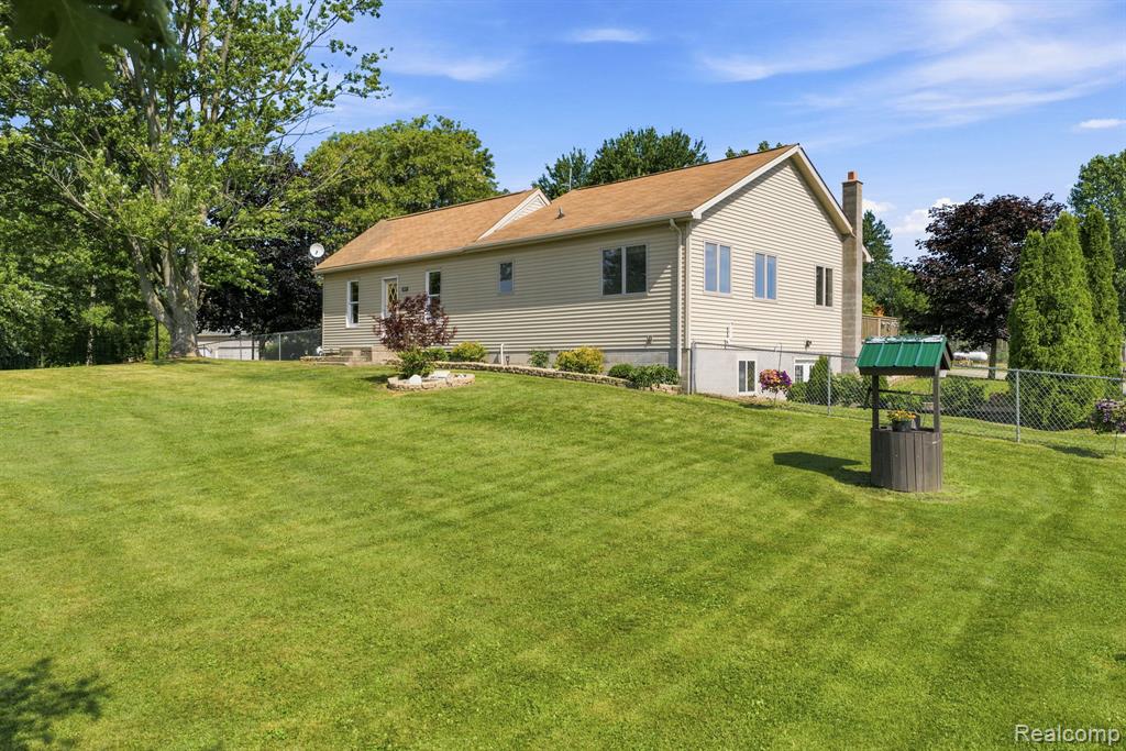 4201 Galbraith Line Road, Croswell, MI 48422 — front exterior