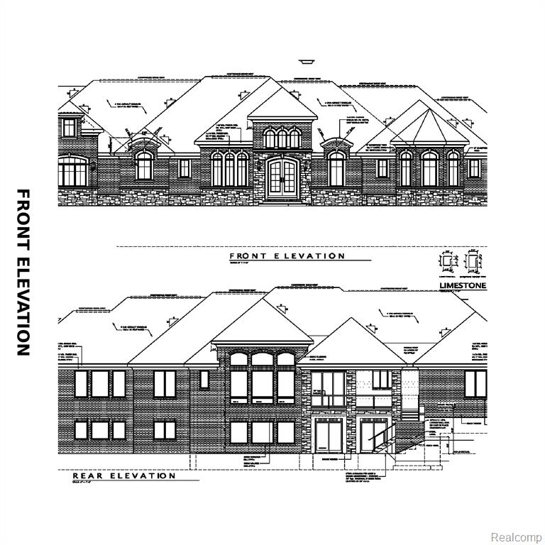 Front & Rear Elevation