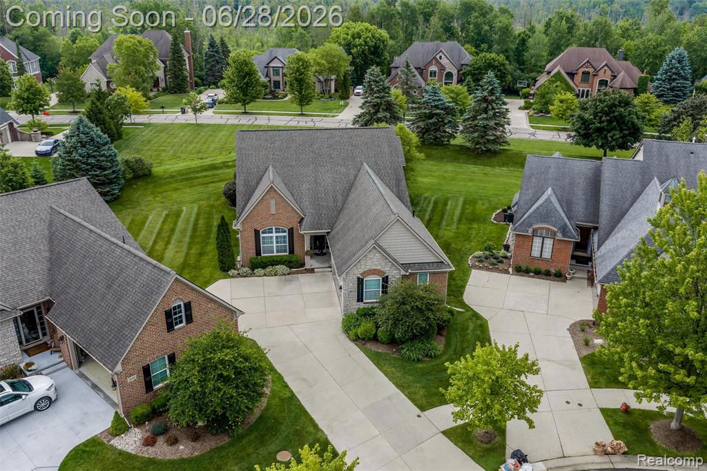 4011 Ardsley Court, Clarkston, MI 48348 — front exterior
