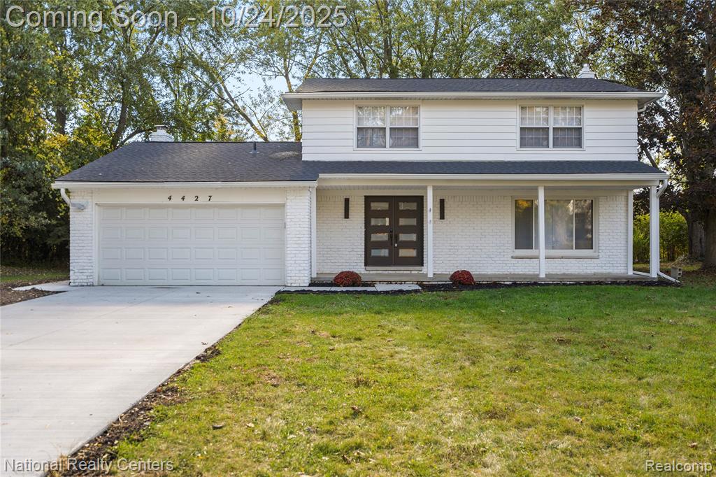 4427 Westover Drive, West Bloomfield, MI 48323 — front exterior