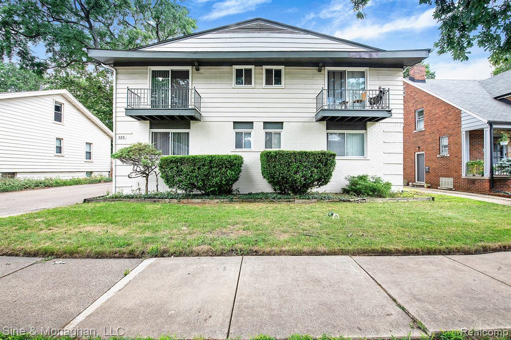 525 E WOODLAND ST APT B, Ferndale, MI 48220 — front exterior