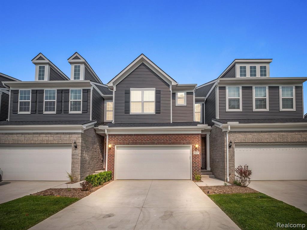 4837 GLENORA Drive, Lake Orion, MI — front exterior