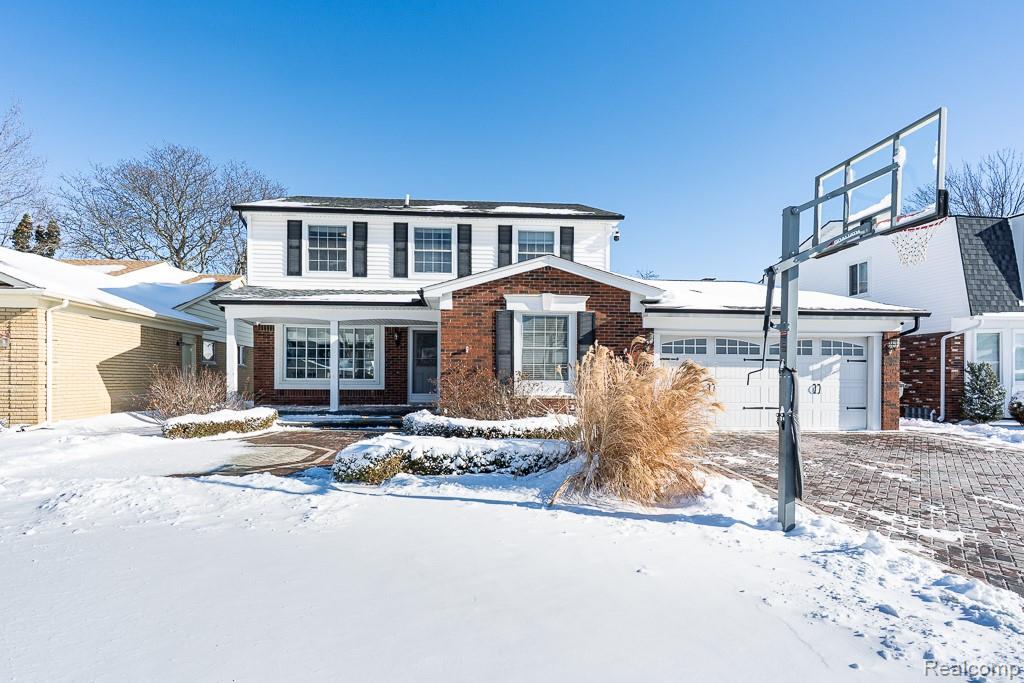 39802 Sunderland Drive, Clinton Twp, MI 48038 — front exterior