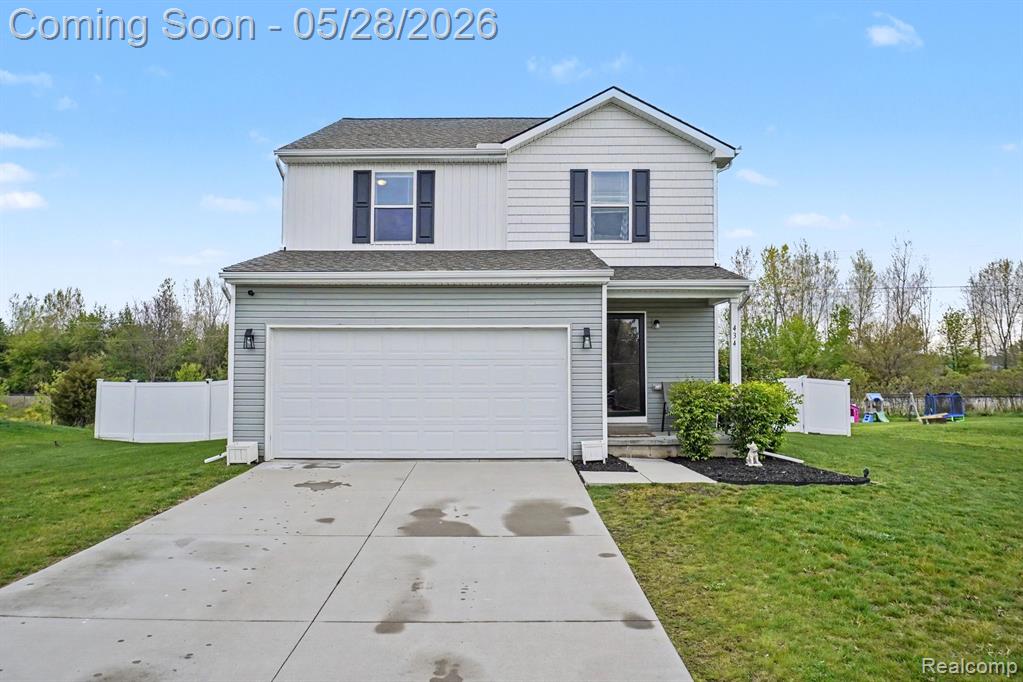 434 Saddlebrook Drive, Linden, MI 48451 — front exterior