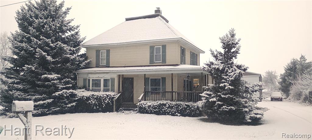 3644 Washington Street, Snover, MI 48472 — front exterior