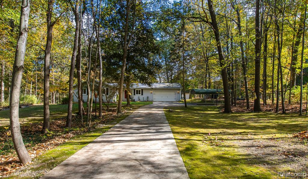 1969 Woodsman Drive, Ortonville, MI 48462 — front exterior