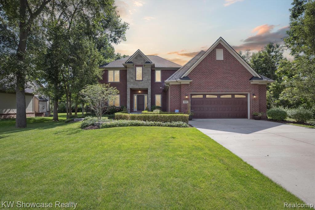 4067 Cameron Court, Wixom, MI 48381 — front exterior