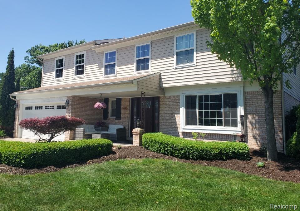 1847 Lyster Lane, Troy, MI 48085 — front exterior