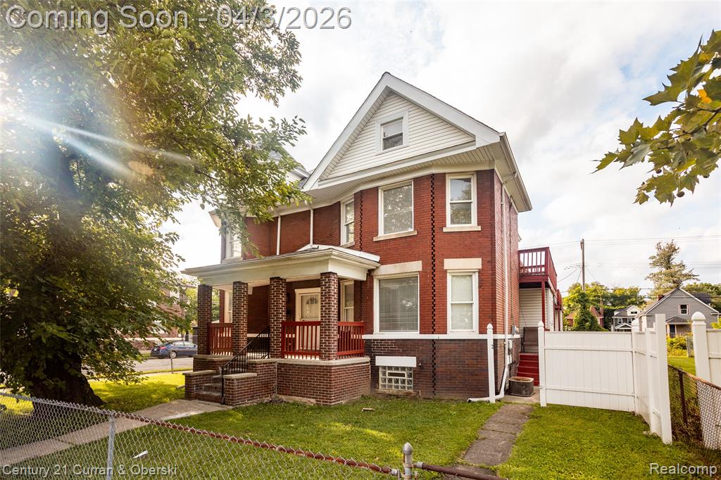 405 E Philadelphia Street, Detroit, MI 48202 — front exterior