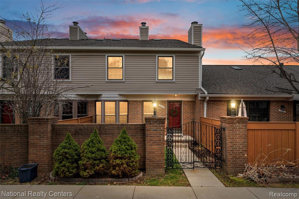 22353 PEACHTREE, Novi, MI — front exterior
