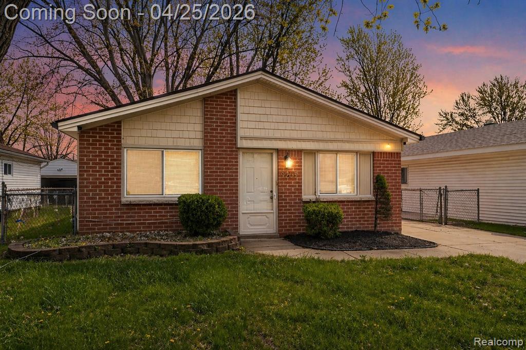 9263 Sylvia Street, Taylor, MI 48180 — front exterior