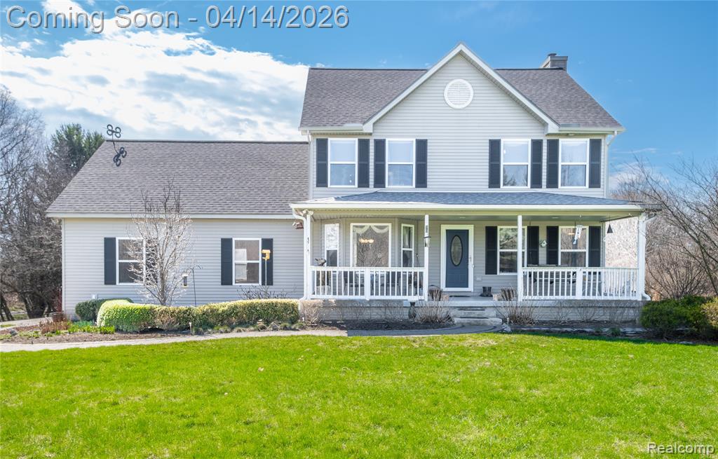 11119 Horton Road, Goodrich Vlg, MI — front exterior