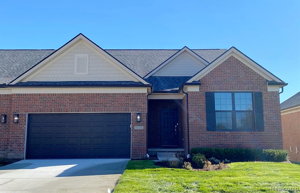 55697 OAK POINTE Drive, Utica, MI 48315 — front exterior