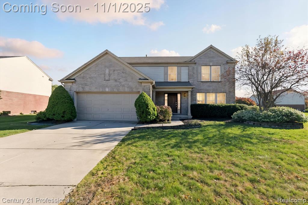 47123 Sherstone Drive, Canton, MI 48188 — front exterior