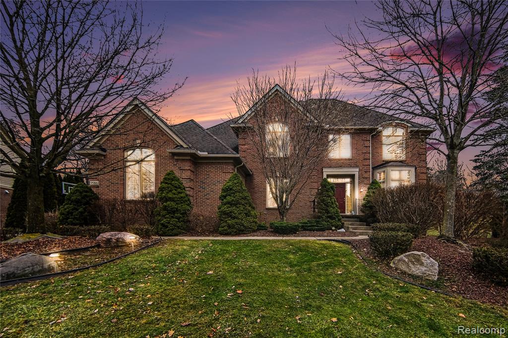 7586 Haverhill Lane, Canton, MI 48187 — front exterior