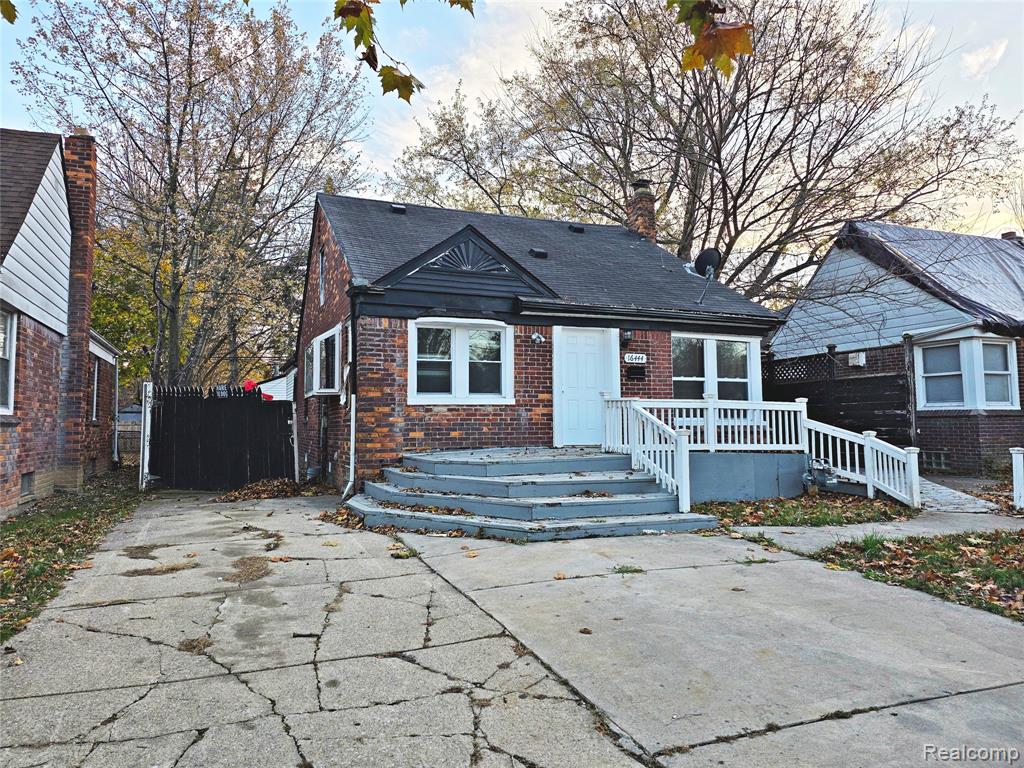 16444 Edmore Drive, Detroit, MI 48205 — front exterior