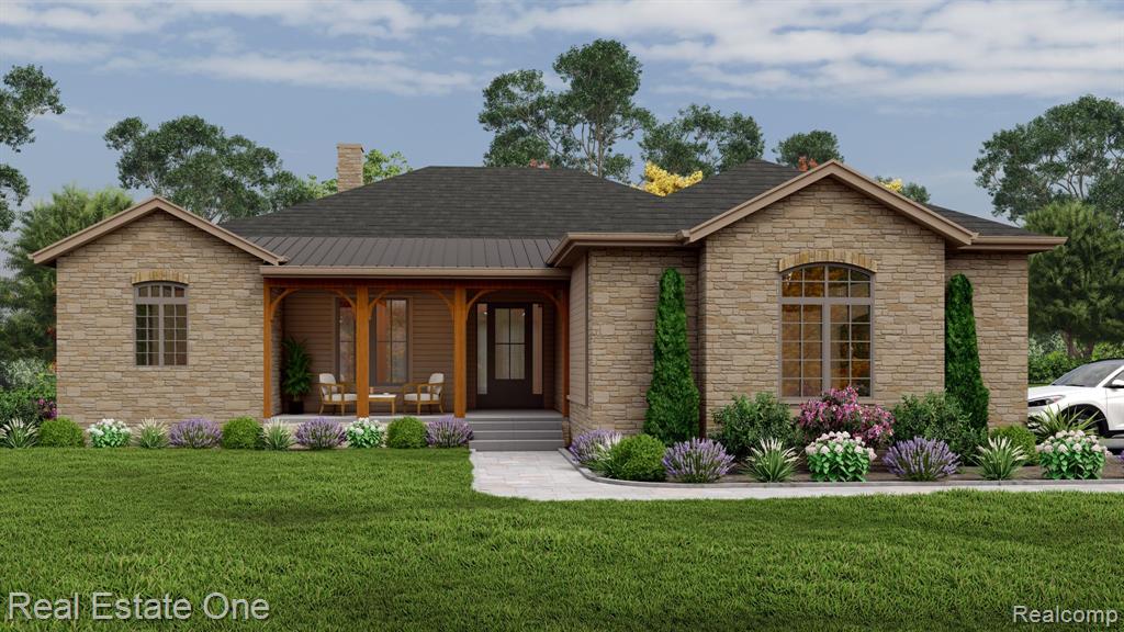 9889 Kingston Ridge, Clarkston, MI 48348 — front exterior